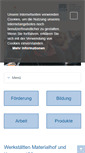 Mobile Screenshot of materialhof.de