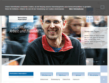 Tablet Screenshot of materialhof.de